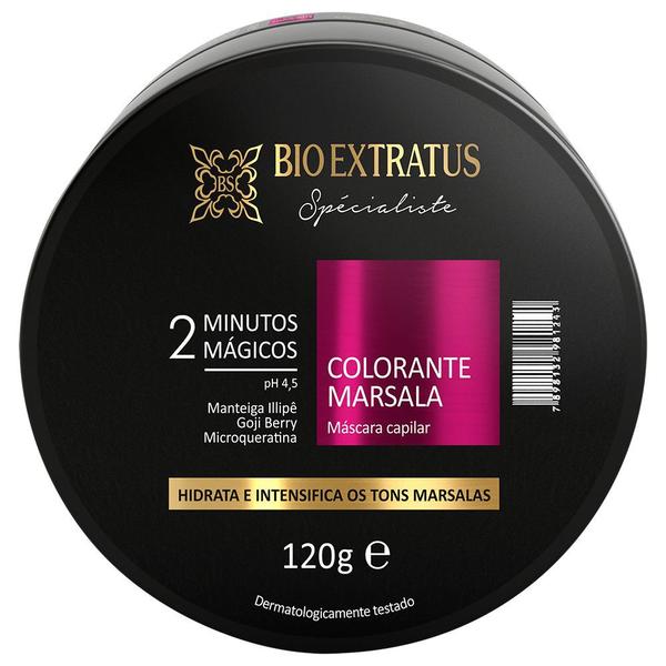 Máscara Colorante Bio Extratus 2 Minutos Mágicos Marsala 120g
