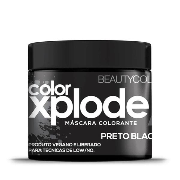 MÁSCARA COLORANTE COLOR XPLODE PRETO BLACKOUT 300g - 4835 - Beauty Color