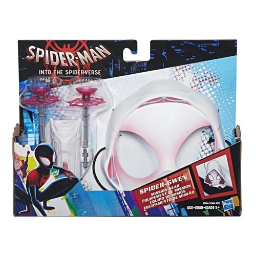 Mascara com Lanca Teia Homem Aranha no Aranhaverso - Hasbro