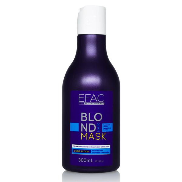 Máscara Condicionante Matizadora EFAC Blond Hair - 300mL - Efac Cosméticos