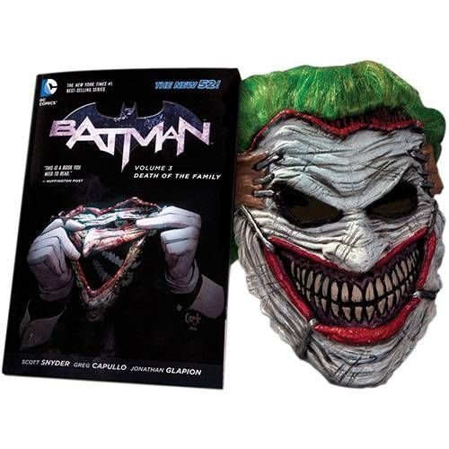 Máscara Coringa com Hq do Batman - Joker