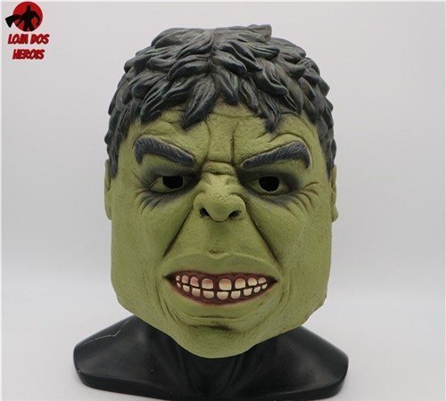 Máscara Cosplay Hulk Vingadores Filme Realista Latex Capuz