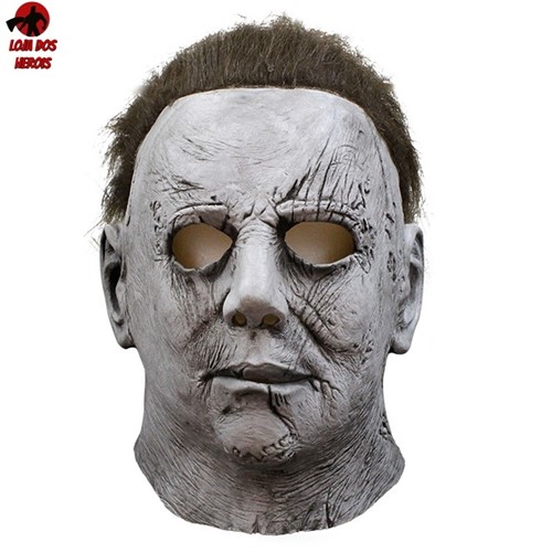 Máscara Cosplay Michael Myers Halloween Realista Latex Capuz