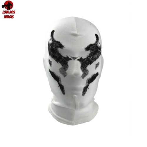Máscara Cosplay Rorschach Watchmen Realista Latex Capuz