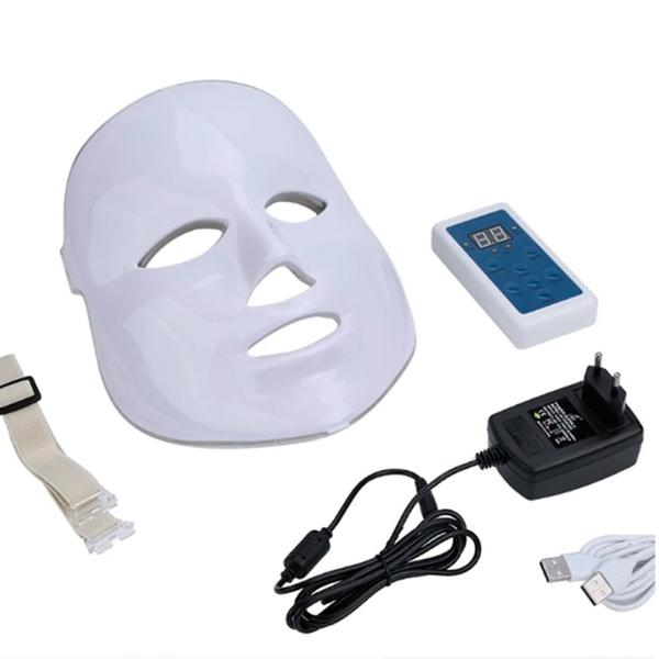 Máscara de Beleza Elétrica LED Limpeza de Pele Previne Acne - Beauty Instruments