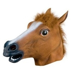 Máscara de cabeça de cavalo