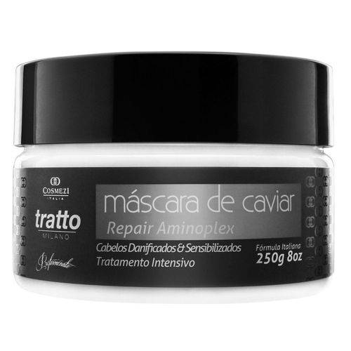 Máscara de Caviar Aminoplex 250g - Danificados e Sensibilizados - Cosmezi