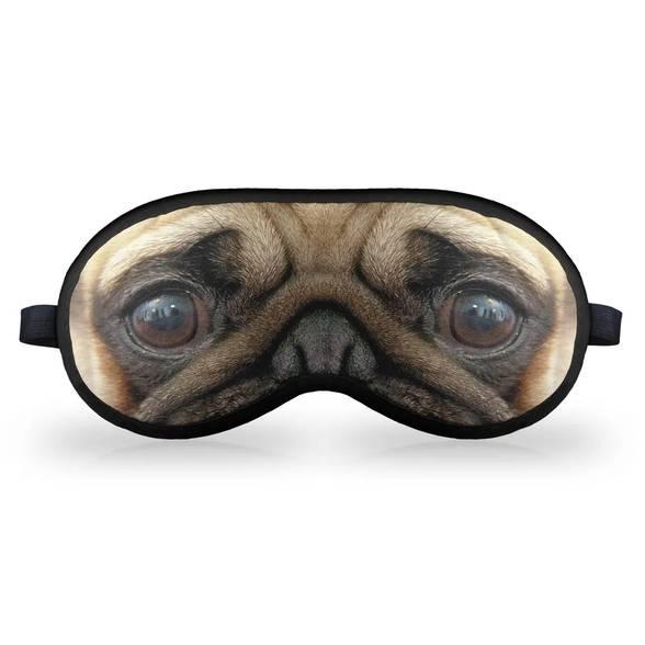 Máscara de Dormir Cãozinho Pug - Geek10