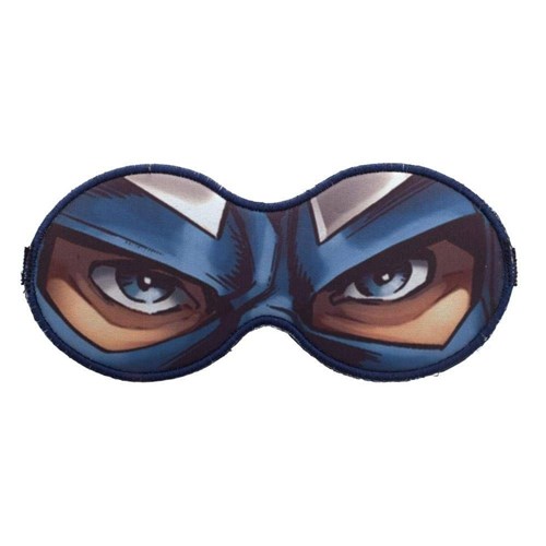 Máscara de Dormir Capitão America Geek10 Azul