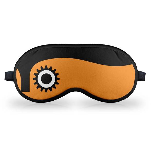 Máscara de Dormir Clock Orange - Geek10