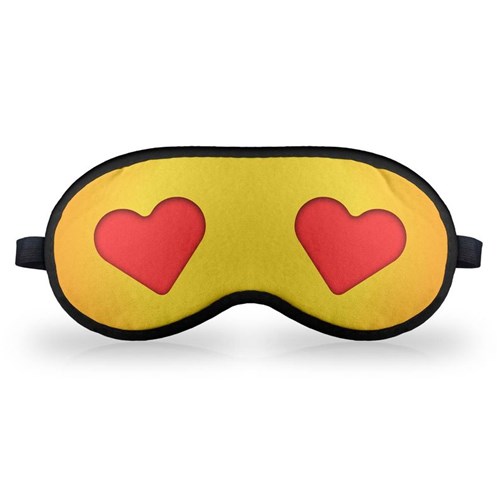 Mascara de Dormir Emoji Amor