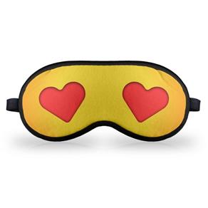 Máscara de Dormir Emoticon Emoji Amor