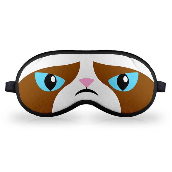 Máscara de Dormir MEME Grumpy Cat - Geek10