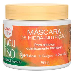 Máscara de Hidra-nutrição Salon Line - Meu Liso #alisado&relaxado - 500gr