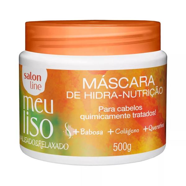 Máscara de Hidra-Nutrição Salon Line Meu Liso AlisadoRelaxado - 500g