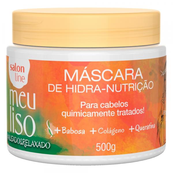 Máscara de Hidra-nutrição Salon Line - Meu Liso Alisadorelaxado - 500gr