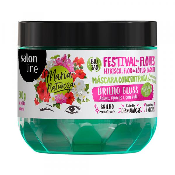Máscara de Hidratação Concentrada Maria Natureza Festival das Flores 300g - Salon Line