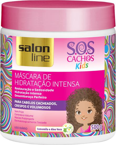 Máscara de Hidratação Intensa S.O.S Cachos Kids Salon Line 500g