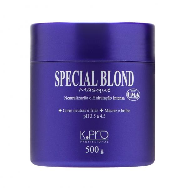 Mascara de Hidratação K.Pro Special Blond Masque para Cabelos Loiros - 500gr