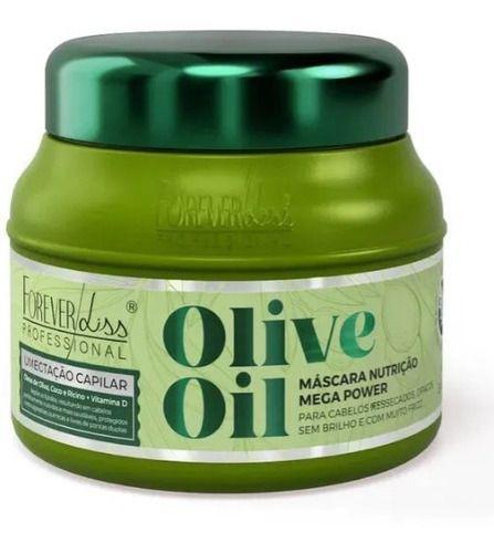 Mascara de Hidratação Nutrição Olive Oil 240g Forever Liss