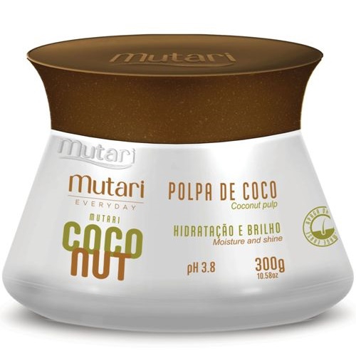 Máscara de Hidratação Polpa de Coco - Mutari Everyday Coconut - 300g