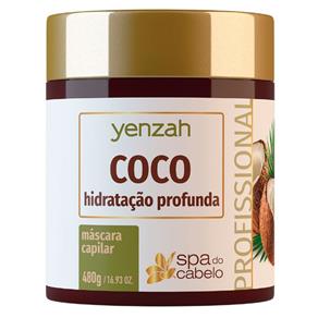 Máscara de Hidratação Profunda Yenzah - SPA do Cabelo Coco - 480g