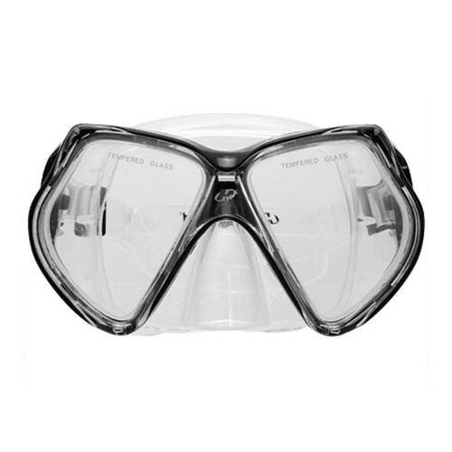 Máscara de Mergulho Hammerhead Free Dive Preto Transparente