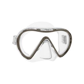 Máscara de Mergulho Mares Vento - Preto/Transparente