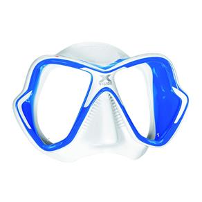 Máscara de Mergulho Mares X-Vision LiquidSkin NOVA - Azul/Transparente