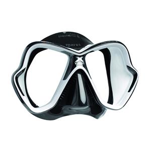 Máscara de Mergulho Mares X-Vision LiquidSkin NOVA - Preto/Branco