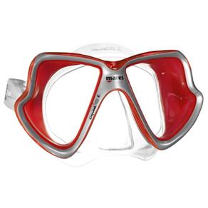 Máscara de Mergulho Mares X-Vision LiquidSkin - Vermelho