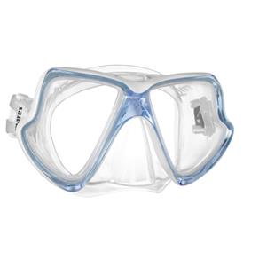 Máscara de Mergulho Mares X-Vision Mid LiquidSkin - Azul/Transparente