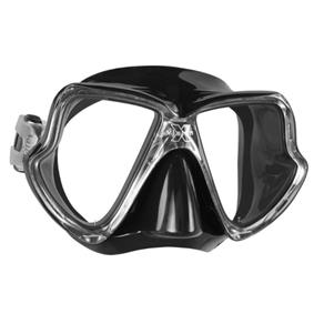 Máscara de Mergulho Mares X-Vision Mid LiquidSkin - Preto