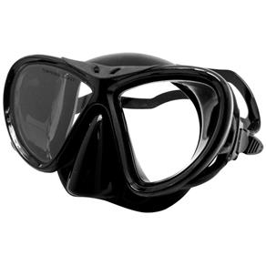 Máscara de Mergulho Preto Plástico ABS Lente de Vidro 480400 NTK - Selecione=Único
