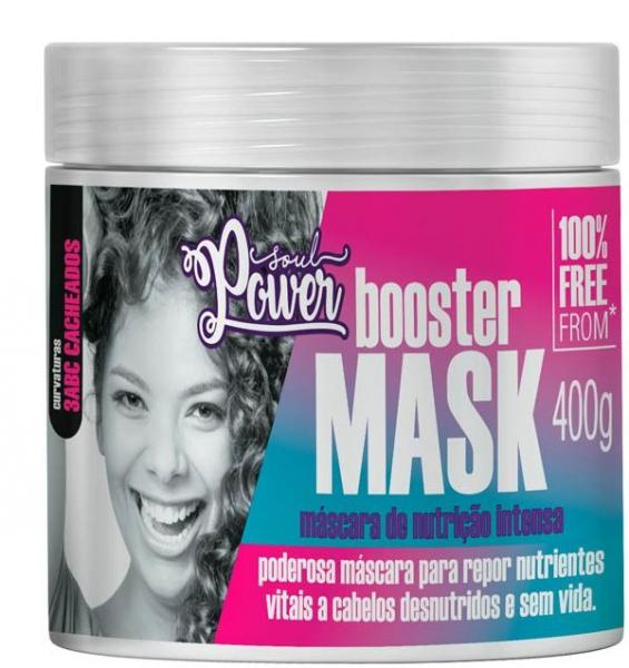 Mascara de Nutrição Intensa Soul Power Booster Mask 400 Gr