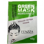 Mascara de Pepino Facial Fenzza Green Mask Anti Rugas Refrescante Sachê 10g - 1 Sachês - FZ38001