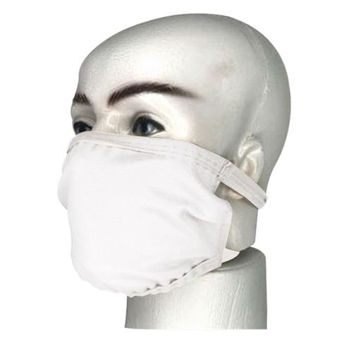 Máscara de Proteção em Tecido Lavável New Form Branca