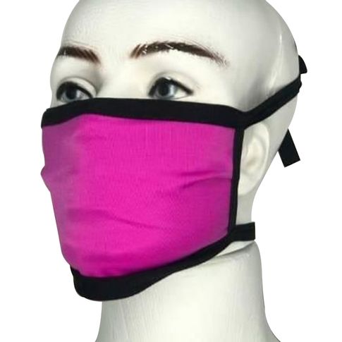 Máscara de Proteção em Tecido Lavável New Form Rosa