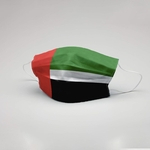 Máscara de Proteção Facial Dupla Tecido c/ Forro TNT Lavável Reutilizável Dubai