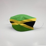 Máscara de Proteção Facial Dupla Tecido c/ Forro TNT Lavável Reutilizável Jamaica