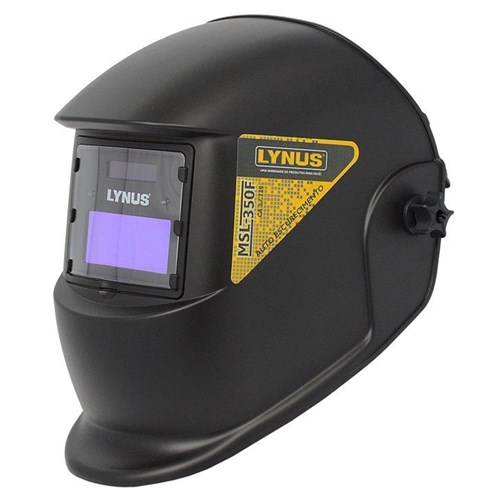 Máscara de Proteção Facial Lynus, para Solda, Escurecimento Automático, Msl-350F