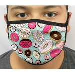 Máscara de Proteção Lavável Donuts