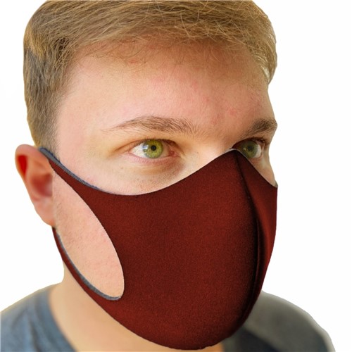 Máscara de Proteção Lavável Ninja (G) Vermelho