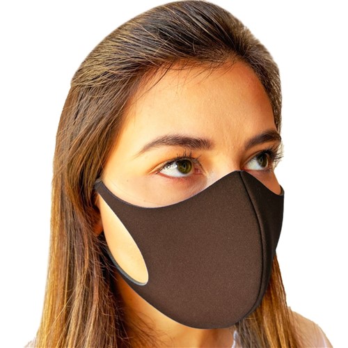 Máscara de Proteção Lavável Ninja (M) Marrom