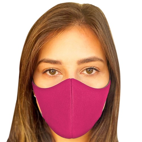 Máscara de Proteção Lavável Ninja (M) Rosa Claro