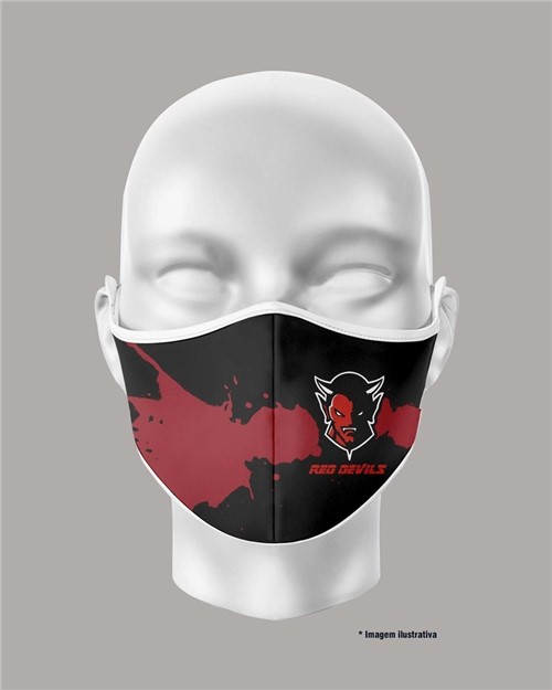 Máscara de Proteção Red Devils
