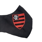 Máscara De Proteção Reutilizável Lavável Flamengo Infantil/Adulto