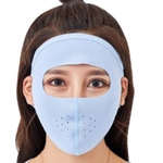 Máscara de proteção solar UV-resistente de seda gelo respirável máscara máscara de protecção solar