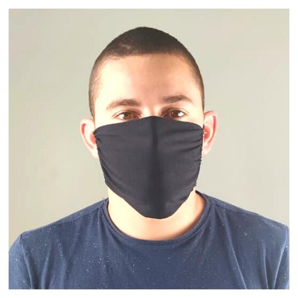 Máscara de Proteção UV Line Amarração Adulto Preto