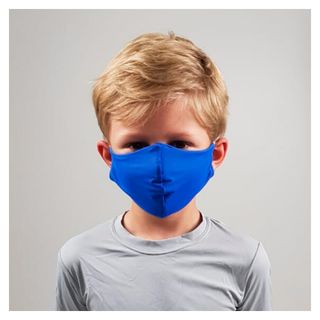 Máscara de Proteção UV Line - Infantil Azul Bic
